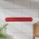 Holder for knives magnetic shade "Color line", 33 cm, red color