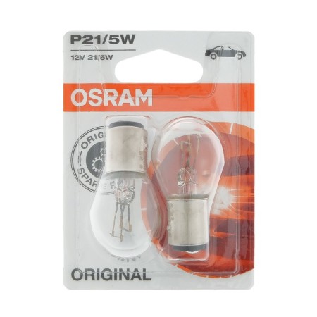 Car lamp Osram P21/5W Bay15D, 12 V, 21/5 W, set 2 pcs, 7528-02B-1