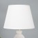 Mercury table lamp E14 40W white 22.5x22.5x36cm Risalux