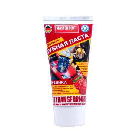 Children's toothpaste Master Dent "Transformers", strawberries, 50 ml