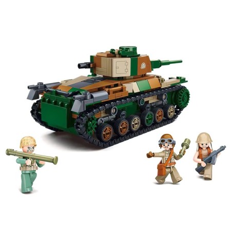 Constructor Army "Tank", 2 assembly options, 563 parts-3