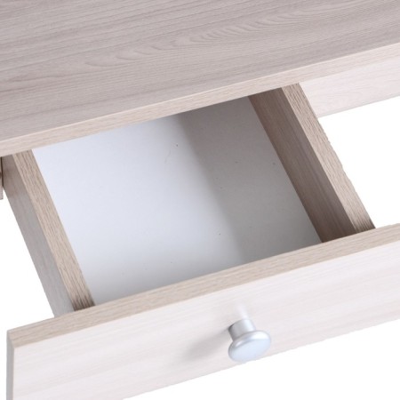 Oval table with an economy box, 1100x600x750, gray metallic/ash shimo bright-4