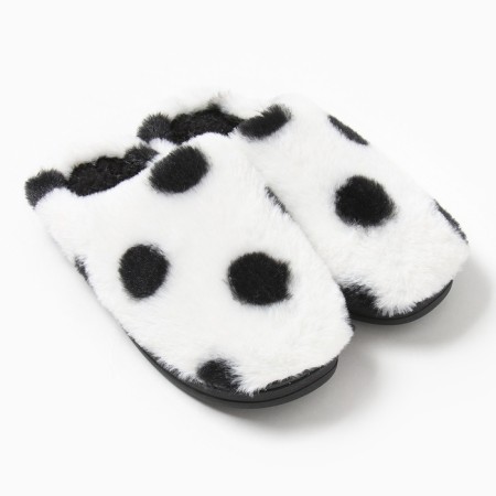 Women's slippers, size 40-41, white-4