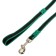 Kaponnoye zonik leash with double latex thread, 2 m x 1.5 cm, green