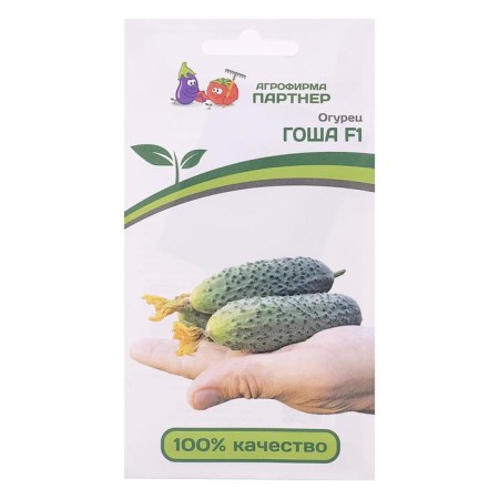 Cucumber seeds "Gosha", F1, 5 pcs.-2