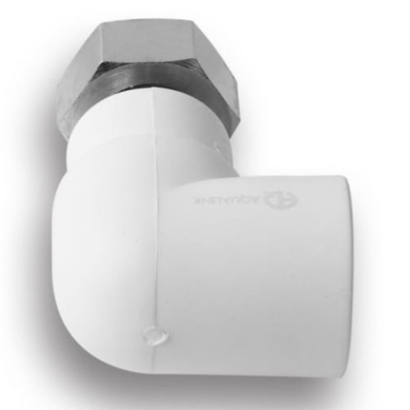 Aqualink square, polypropylene, d = 20 mm x 3/4 ", with a pitch nut-4