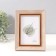 Photo frame plastic 10x15 cm "Violett" beige with a gold stripe 1.5x14.4x19.4 cm