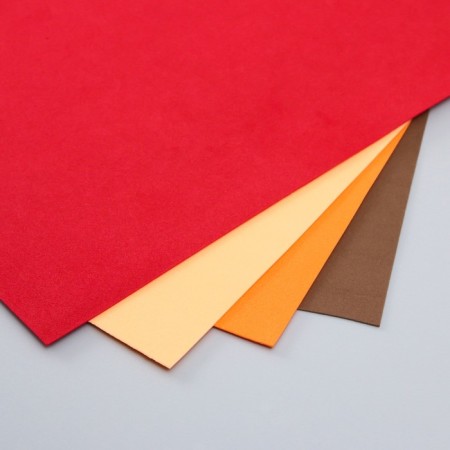 Foamiran "Astra" 1 mm, 20x30 cm (set of 4 sheets) col. Assorted-1