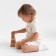 Kit for children (T-shirt and shorts) minku, dairy color, height 80-86 cm