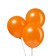 Latex ball 12 ", metal, set 100 pcs., Orange color