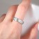 Love ring, silver color, dimensionless