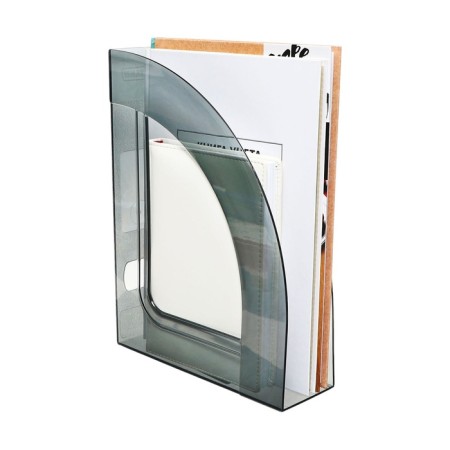 Paper tray Vertical Istanm "Respect", width 70 mm, tinted black-5
