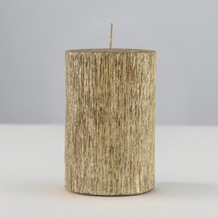 New Year's candle "Christmas tree" 5.5x8 cm, golden-2