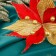 Decor "Winter Flower" 21x25 cm, balls, red