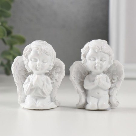 Polystone souvenir "Angelic child" MIX 2.5x4x5.5 cm