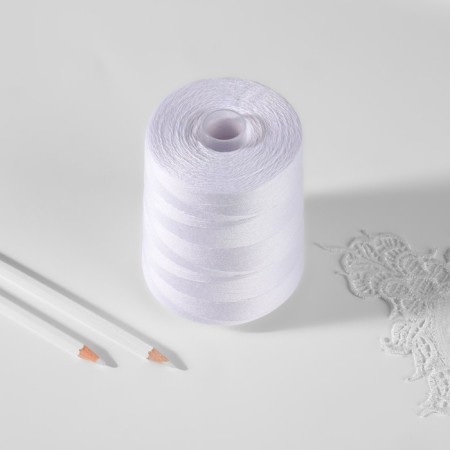 Threads 150ll, 2500 m, white color No. 001-2