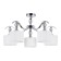 Ibiza 32 cm chandelier, D 60 cm, 5x40W E14