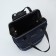 Road bag on wheels, external pocket, blue color
