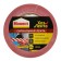Tape "Moment", 200 m, 50 mm, without an adhesive layer, signaling, red-white color