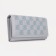 Women's wallet on magnets, gray color