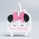 Candle for the cake "Happy Birthday!", 74 x 100 mm, Minnie Mouse Unicorn