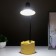 Sensory table lamp 16848/1yl LED 2W USB AKB yellow 9.5x9.5x38 cm Risalux