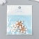 Decor for creativity Metal, enamel "Snowflake gold with white" 2.9x2.2 cm