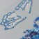 Stick plastic rhinestones "Wing butterfly and flowers" 16x17 cm