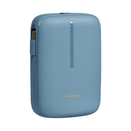 Maimi Mi57 external battery, 10,000 mAh, 3 a, 22.5 W, USB, Type-C, PD, blue