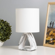 Camellia table lamp E14 40W white 27x15x15 cm