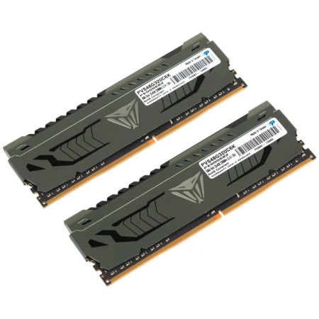 RAM Patriot Memory DDR4 8GB (2x4GB) 3200MHz Viper Steel (PVS48G320C6K)-3