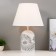 Fibonacci table lamp E27 40W white 27x27x42 cm Risalux
