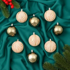 Set of balls plastic D-5.5 cm, 9 pcs 