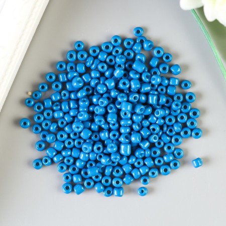 Round beads 6/0 "Northern Lights" (blue) 20 g