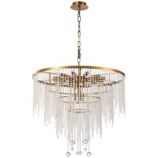 Crystal Smira 18XE14 40W SUSCOUSE, size 80x80x84-130 cm, bronze color