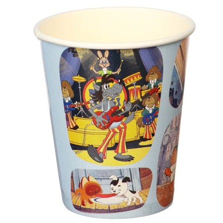 Paper glass "Happy Birthday!", 250 ml, Soyuzmultfilm-2