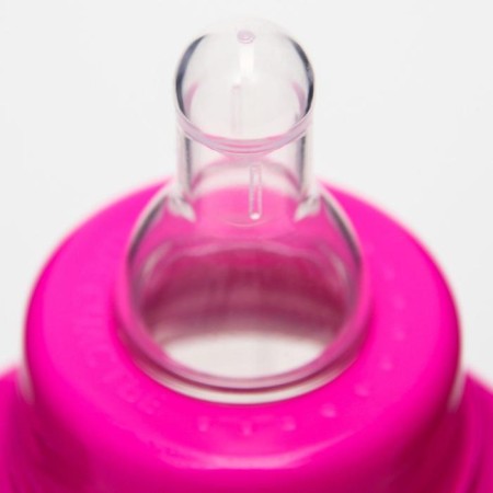 Little Kitty feeding bottle, classic throat, 3 months, 250 ml., Cylinder, with handles-4