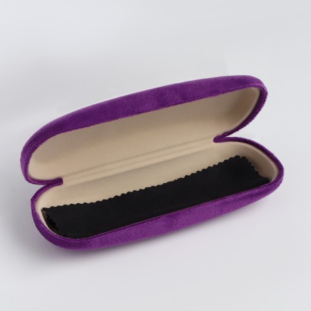 Case for glasses on the cracker, the color is purple-4