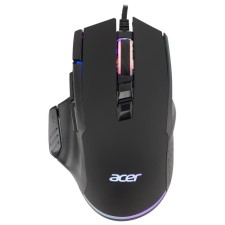 Acer OMW180 Black Optical Mouse (6400DPI) USB (9but)