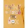 Set for girls, height 128 cm, orange color