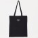 Bag-goper is bilateral, without fastening, outer pocket, black/multi-colored color