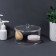 Organizer D/Storage with a lid 1 sect 14*14*9.3cm transparent nakl QF