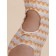 Swimsuit for girls, height 128-134 cm, orange color