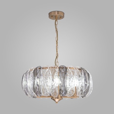 Suspended Bogate’s Callas 365/6, E14, 6x60W, 520x520 mm, brass color