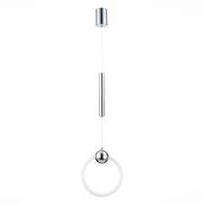 STL LUCE Sus. SL1578.103.01. Giera. 1x15 W, LED, 3000K, 1500 LM, 25x25x25 cm, color chromium