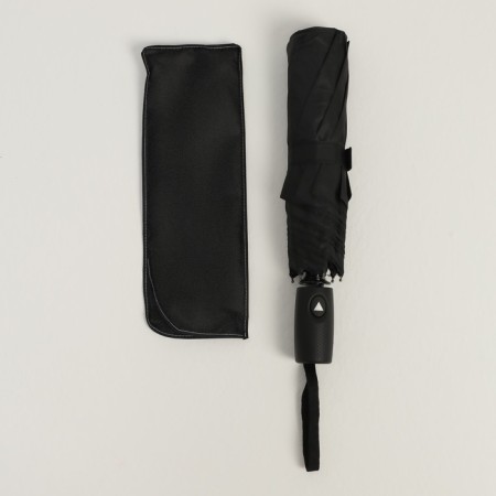 Semi -automatic umbrella "plain", 3 additions, 8 knitting needles, r = 49 cm, black color-7