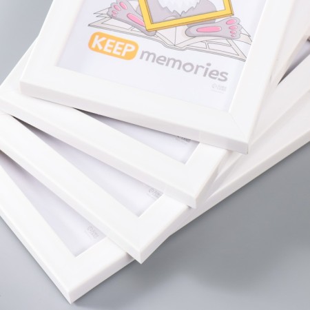 Set of frames "Format" 10x15 cm, 4 pcs. White color-1