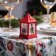 LED figure "Red Light with foxes" 6.3 × 12 × 6.3 cm, plastic, batteries AG13x3, glow warm white