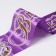 Tape "graduate", lilac atlas with a year 3D