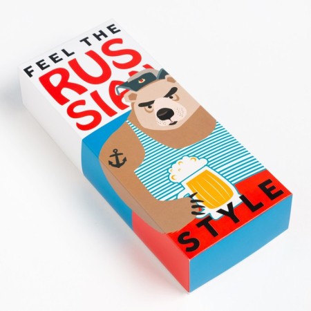A set of men's socks KAFTAN Russia 5 pairs, size 41-44 (27-29 cm)-2